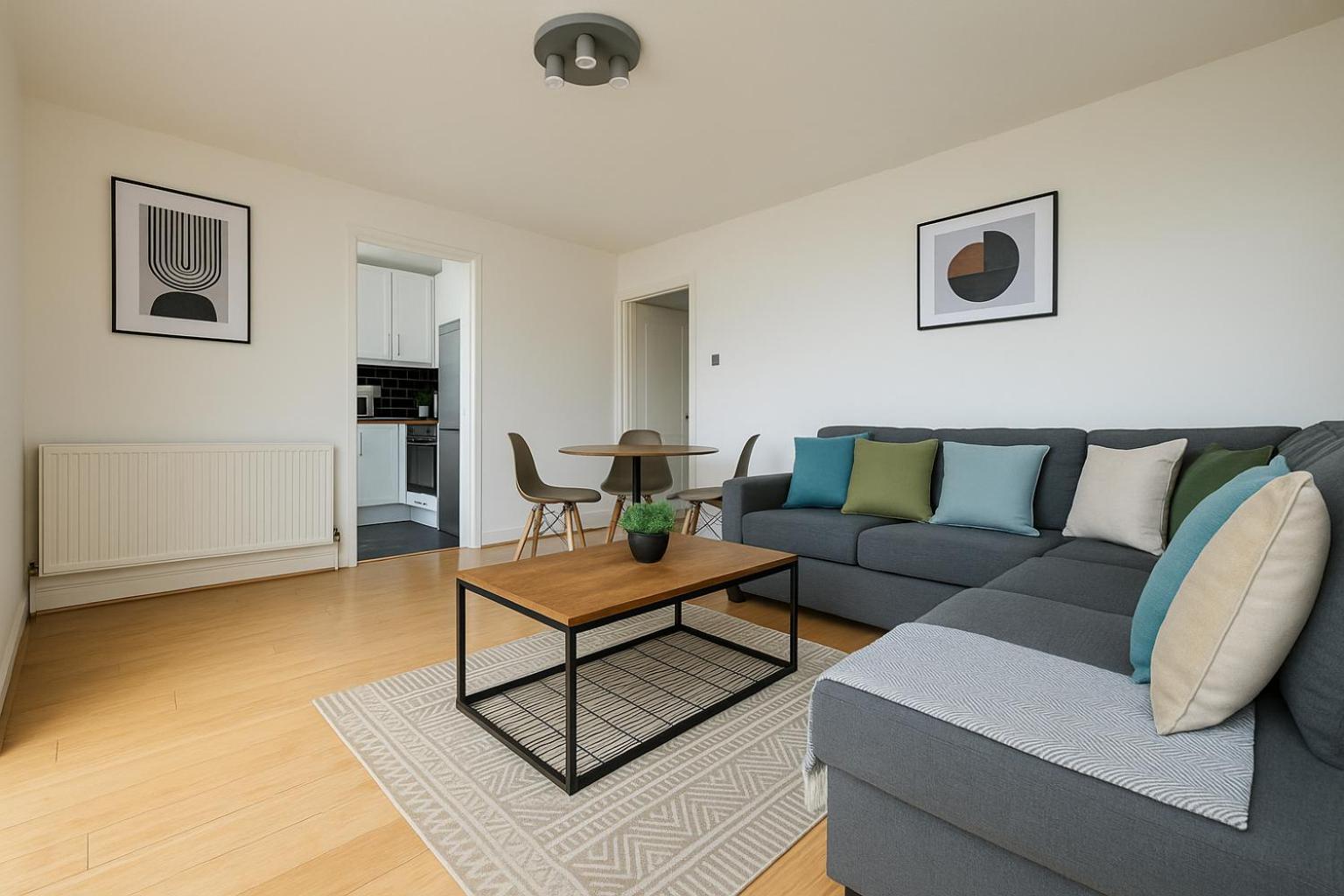 Apartamento Bright Flat - 10 Mins To Bridge & The Shard